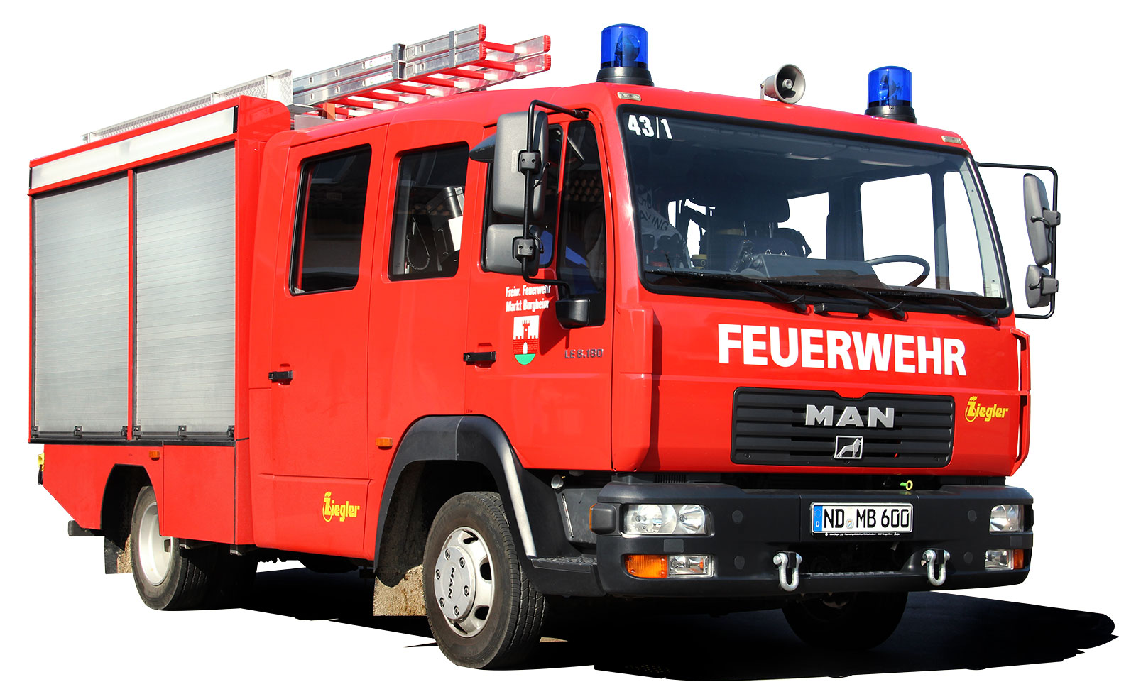 LF10 Feuerwehr Burgheim Florian Burghemi 43/1