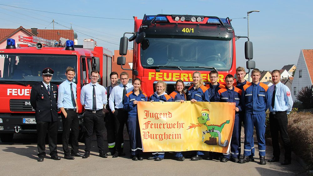 Jugendfeuerwehrtag Feuerwehr Burgheim Deutsche Jugendleistungsspange 2018